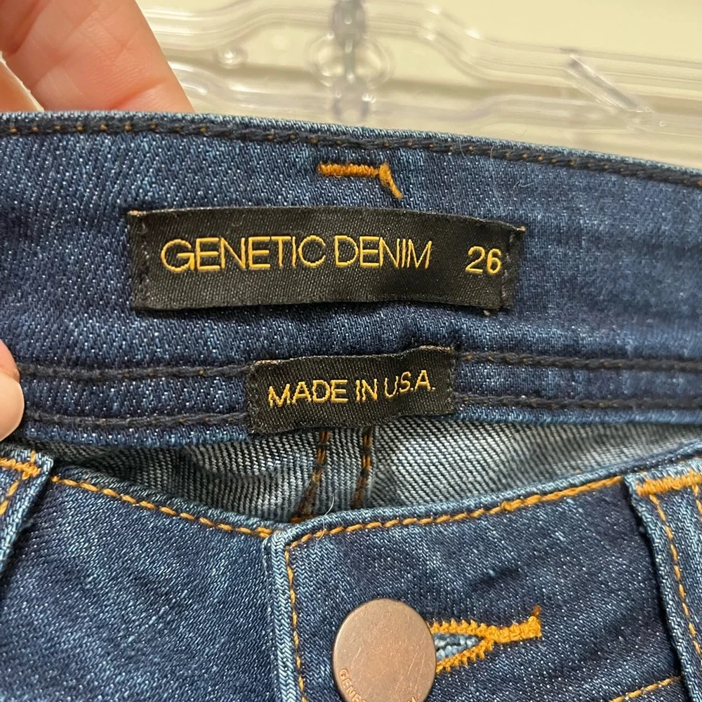 Genetic Denim Women's Dark Blue Skinny Jeans - Picture 2 of 5